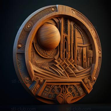 3D модель St Galactic Civilizations 2 игра Сумерки Арнора (STL)